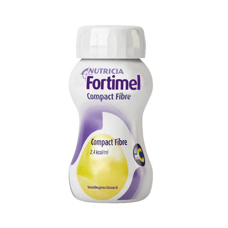 Fortimel Compact Fibre Vanille, 8X4X125 ml