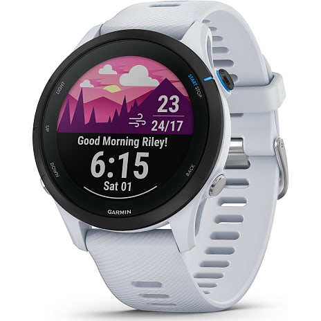 Garmin Forerunner 255 Music Smartwatch - hvid