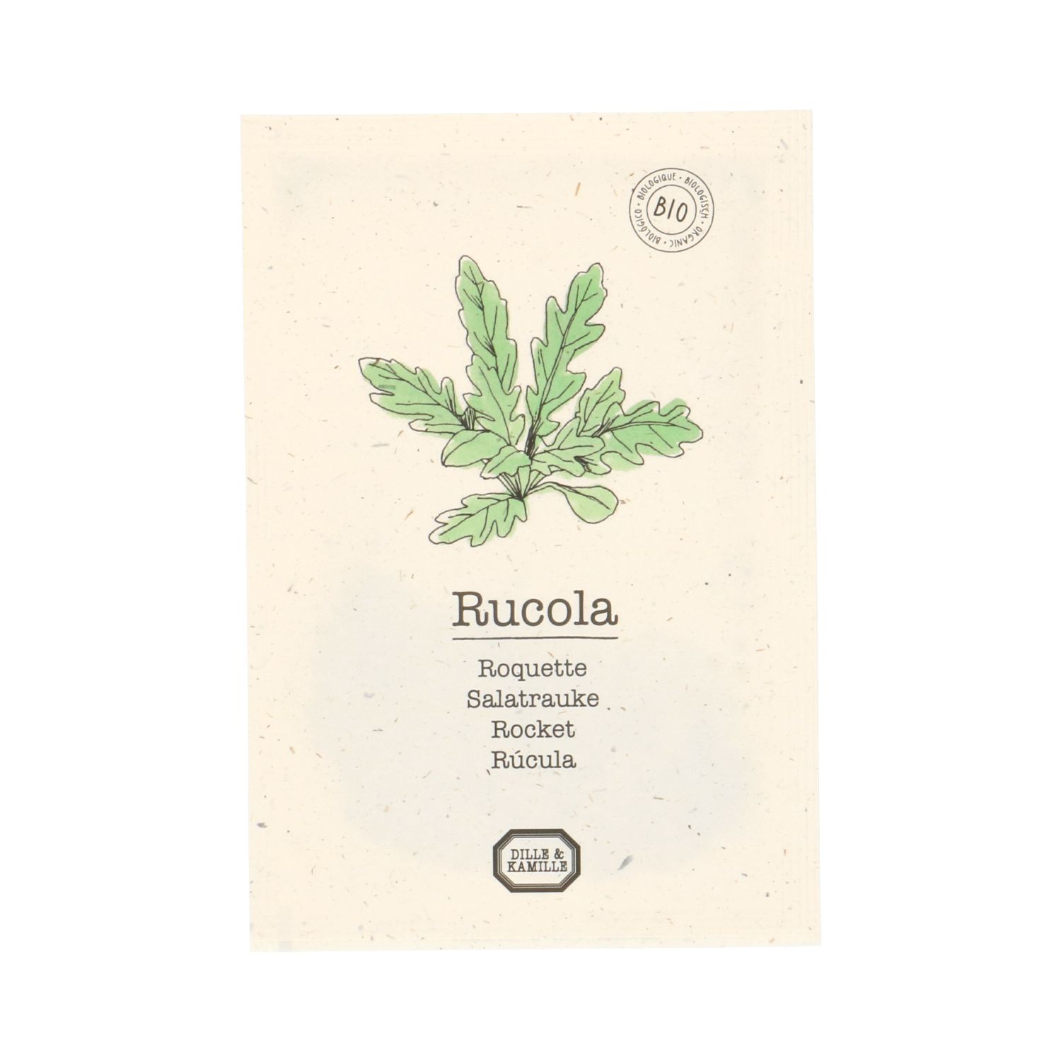 Kruidenzaden, biologisch, rucola, 2 g