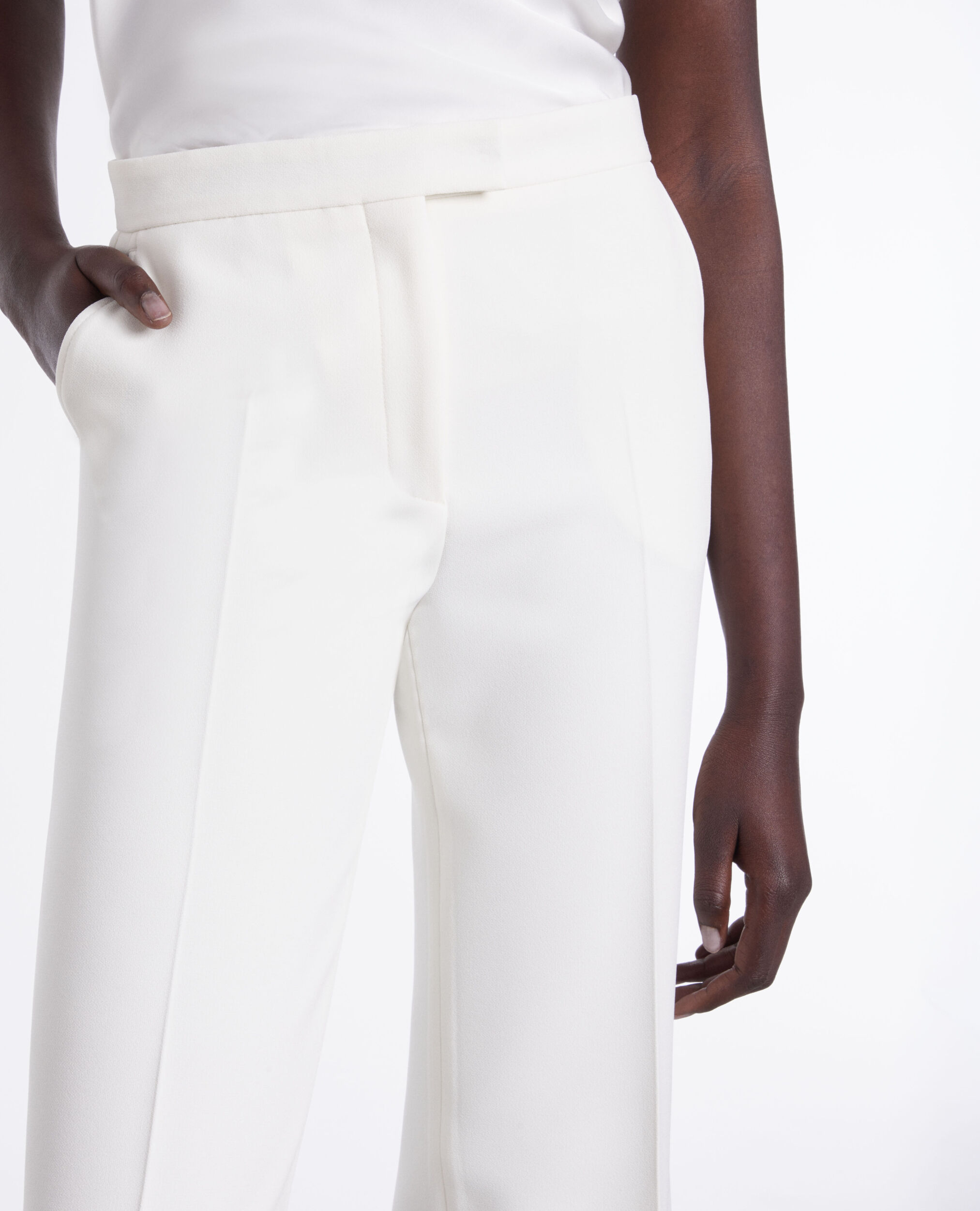 Pantalon de costume blanc