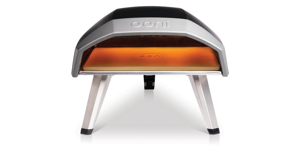 OoniKoda 12 Gas Powered Pizzaoven  (Zwart/roestvrij staal)