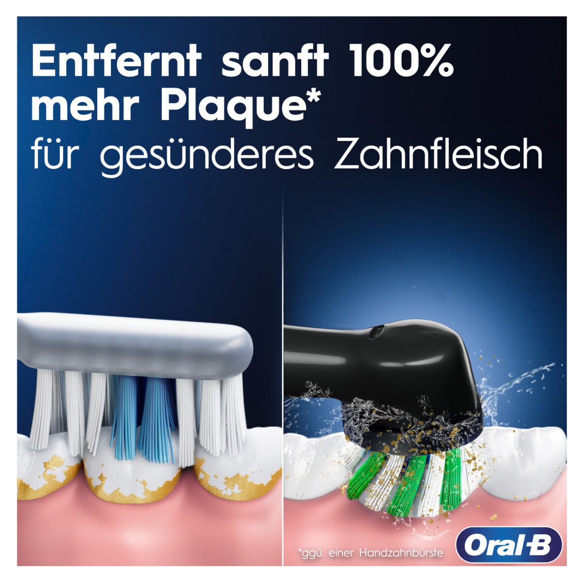 Oral-B Pro 3 3000 elektrische Zahnbürste Cross Action White JAS22