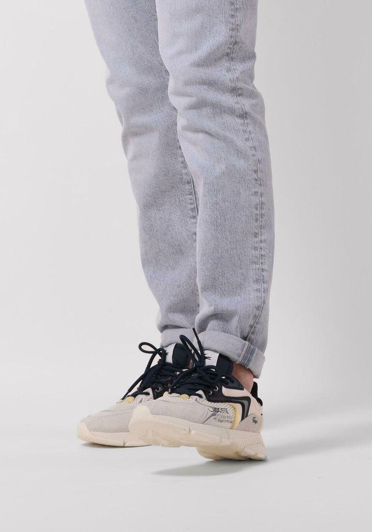LACOSTE beige lacoste lage sneakers l003 neo