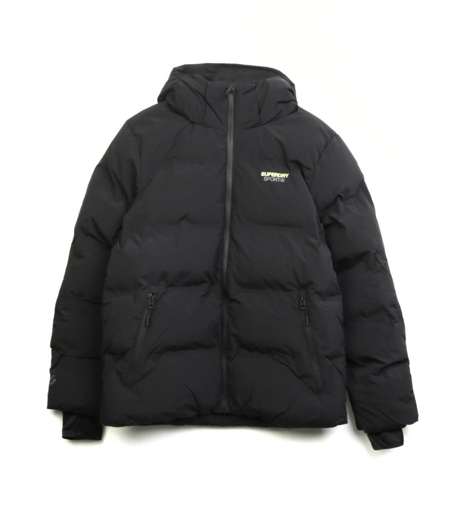 Casaco acolchoado Superdry Boxy, preto