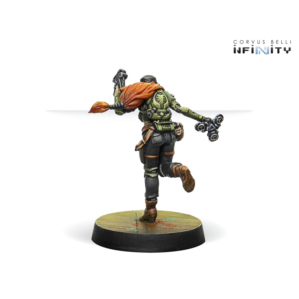 Infinity - Mercenaires - Warcors, War Correspondents (Stun Pistol)