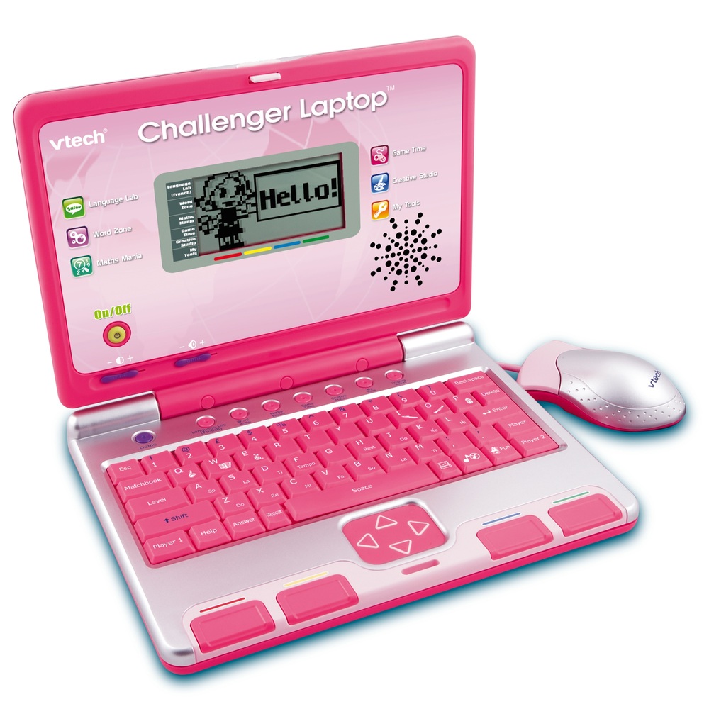 VTech Challenger Laptop Pink