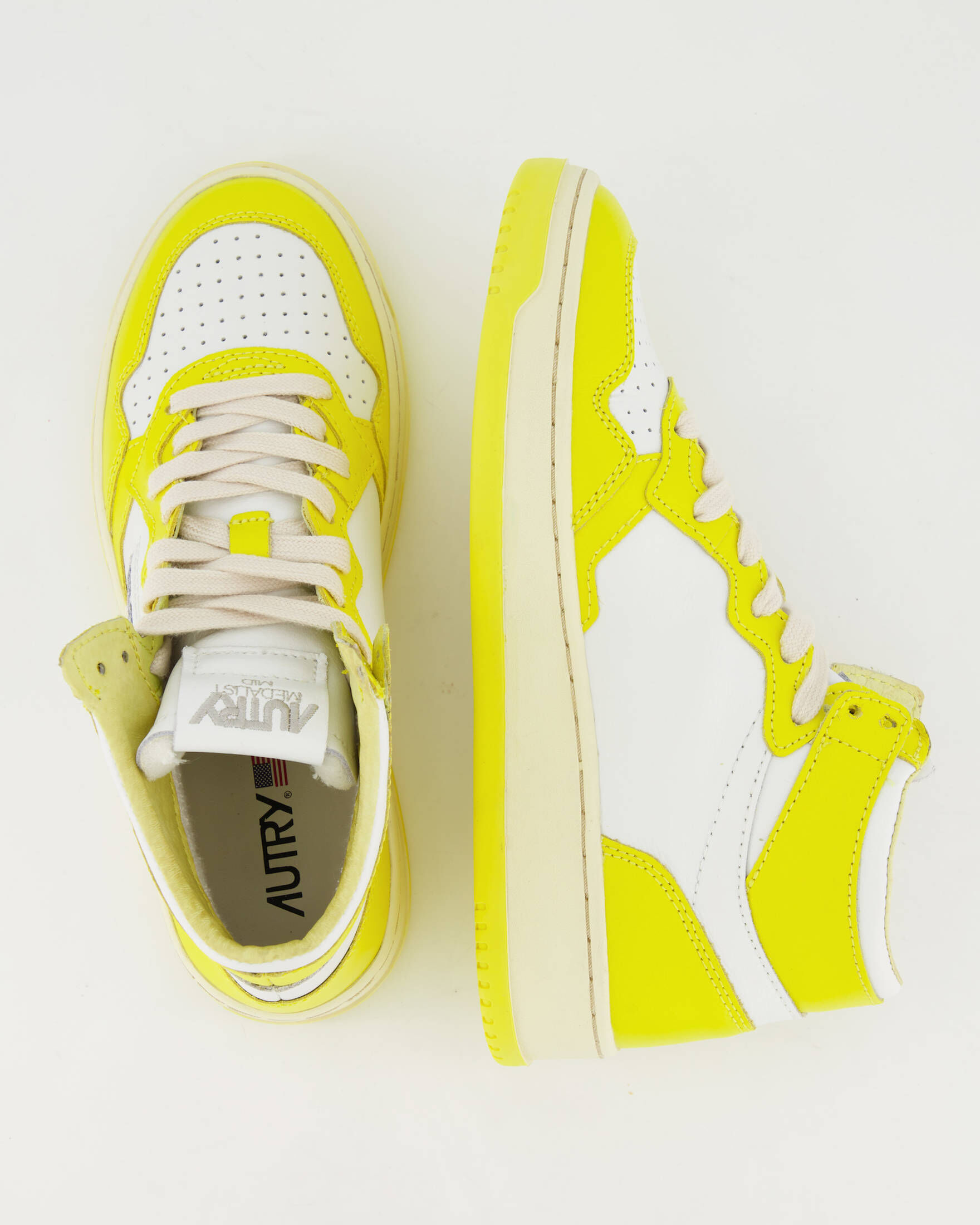 Autry| Damen Sneaker MEDALIST MID LEAT/LEAT