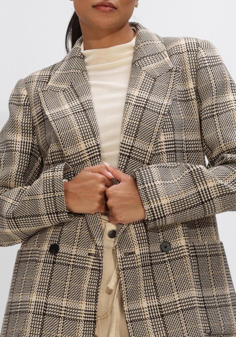 multi haute l'amitié blazer blanket check blazer