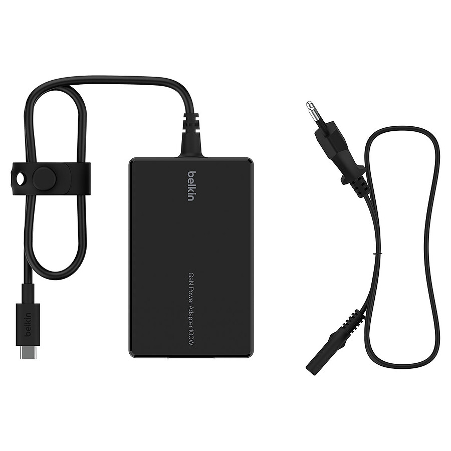 Belkin Connect USB-C Core GaN Power Adapter 100W - Noir