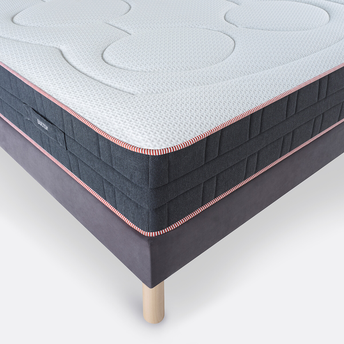 BULTEX<br>Colchão híbrido de molas e espuma, Conquérant