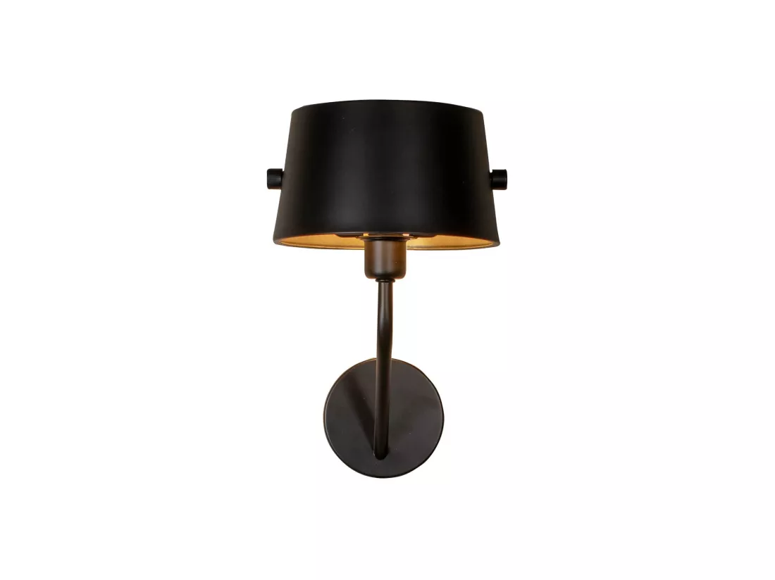 Now's Home - Applique En Metal Noir Et Dore 18x20x32cm Trendy