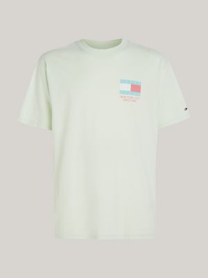 Camiseta Relaxed Fit com Logo nas Costas