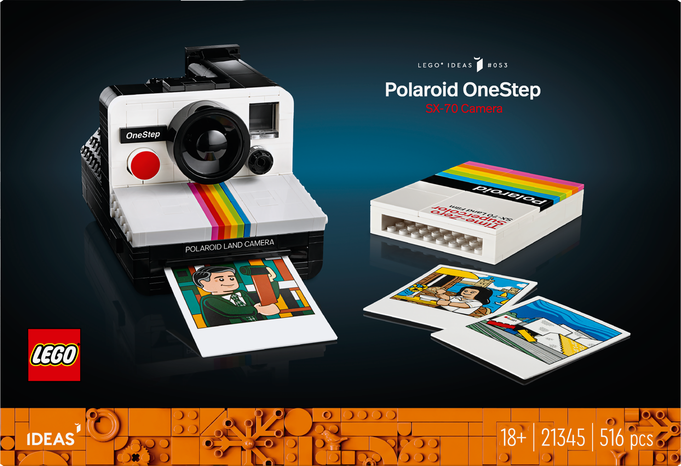 LEGO Ideas - Polaroid OneStep SX-70-kamera (21345)