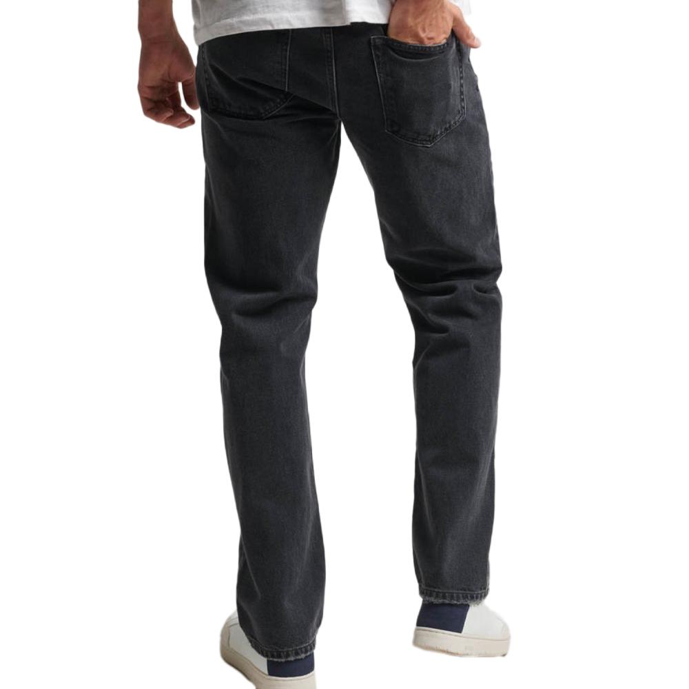 Superdry Jean Droit Noir Homme Superdry Vintage