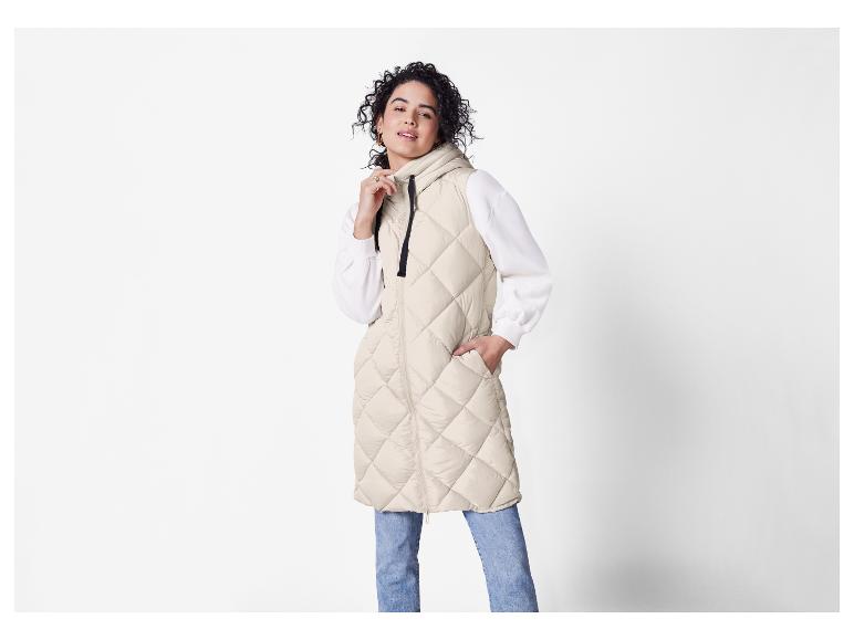 Lange dames bodywarmer