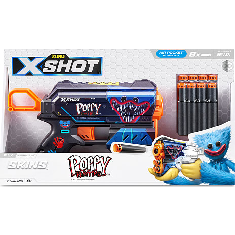 X-shot Flux Poppy Playtime Blaster