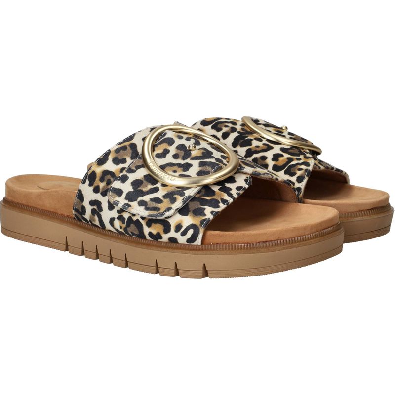 Tamaris Comfort Slippers Bruin Dames