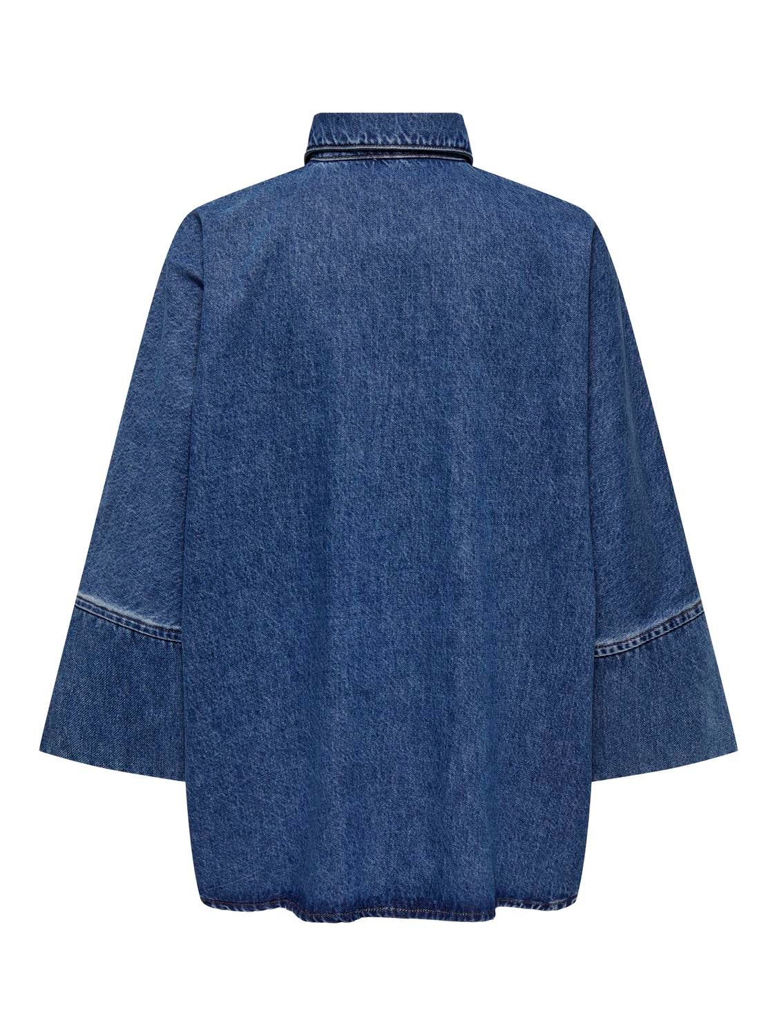 ONLGRACE Jeanshemd Medium Blue Denim