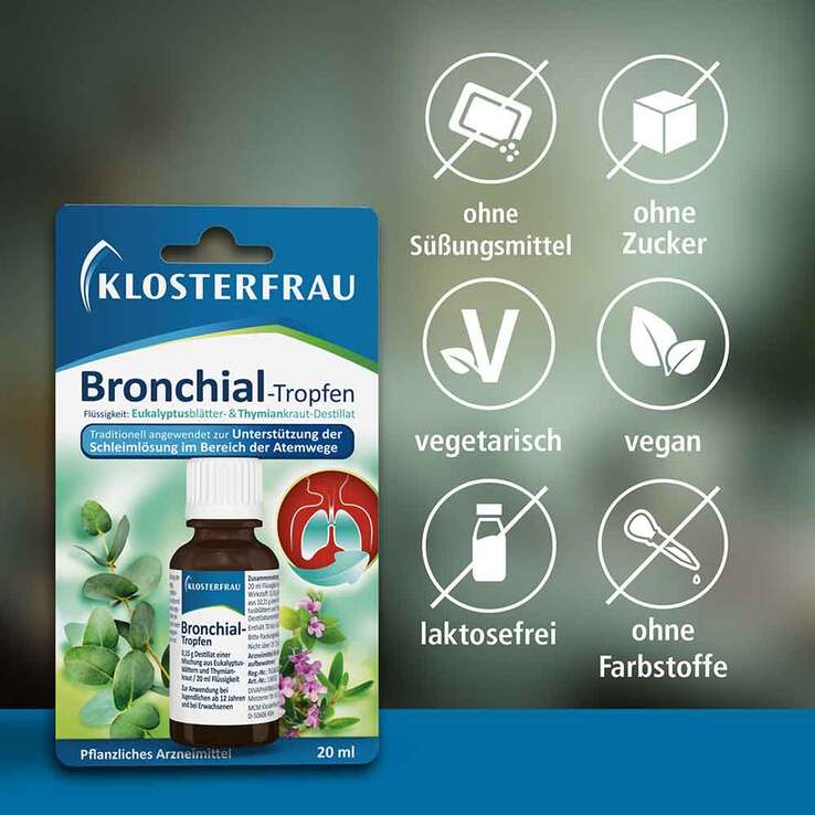 Klosterfrau Bronchial-Tropfen, 20 ml