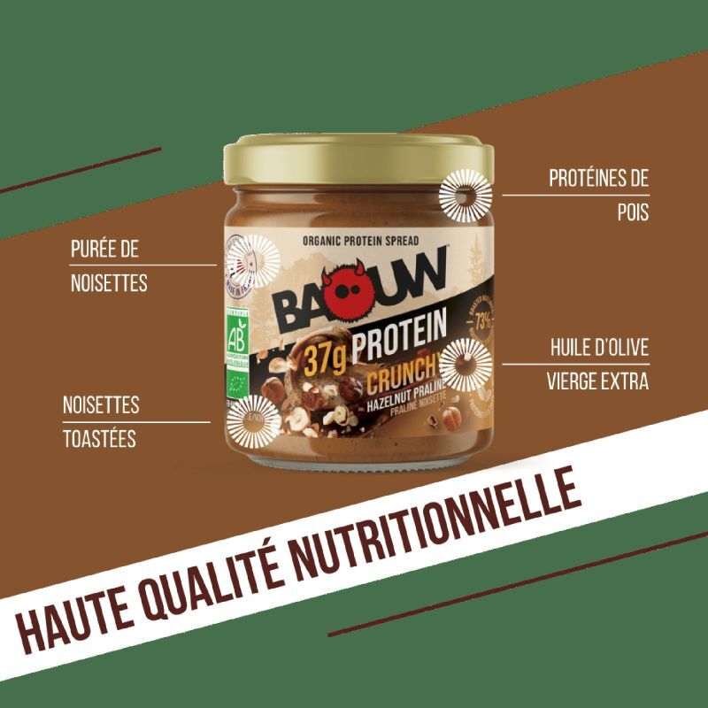 Pâte à Tartiner Protéinée Praliné-Noisette - Dessert