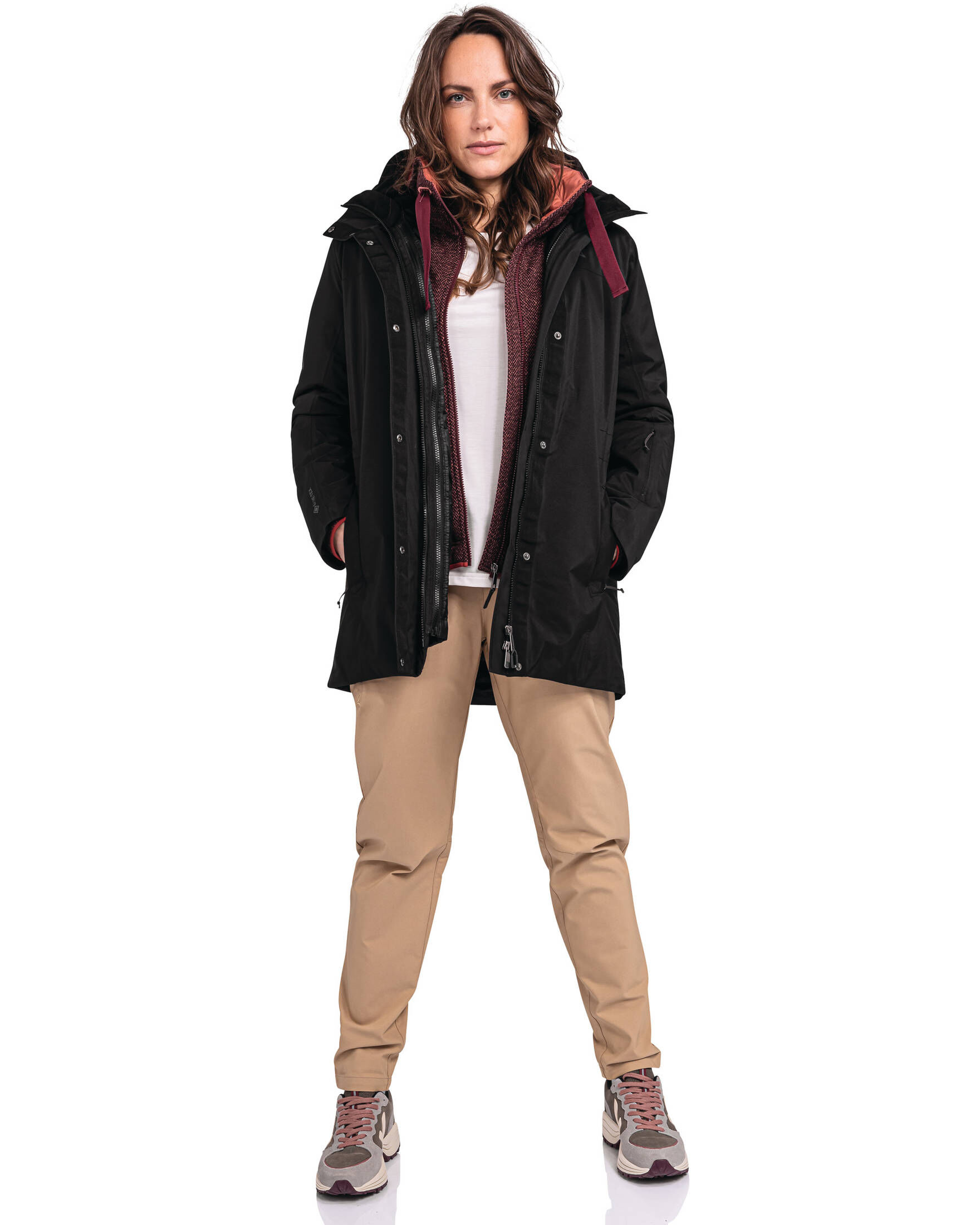 Schöffel| Damen Doppeljacke 3in1 Parka BARTH L