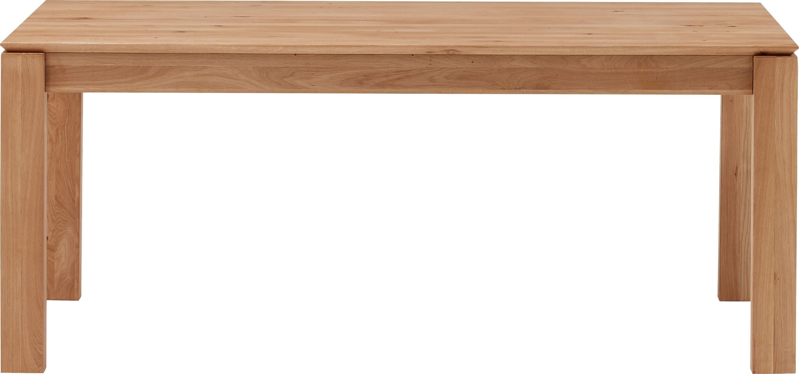 LONGO Ausziehtisch - Natur / B: 160.0 cm x T: 90.0 cm x H: 75.0 cm