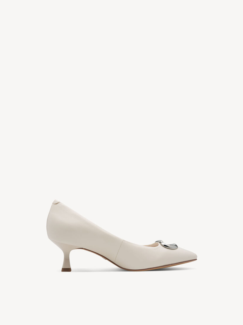 Leren Pumps - wit