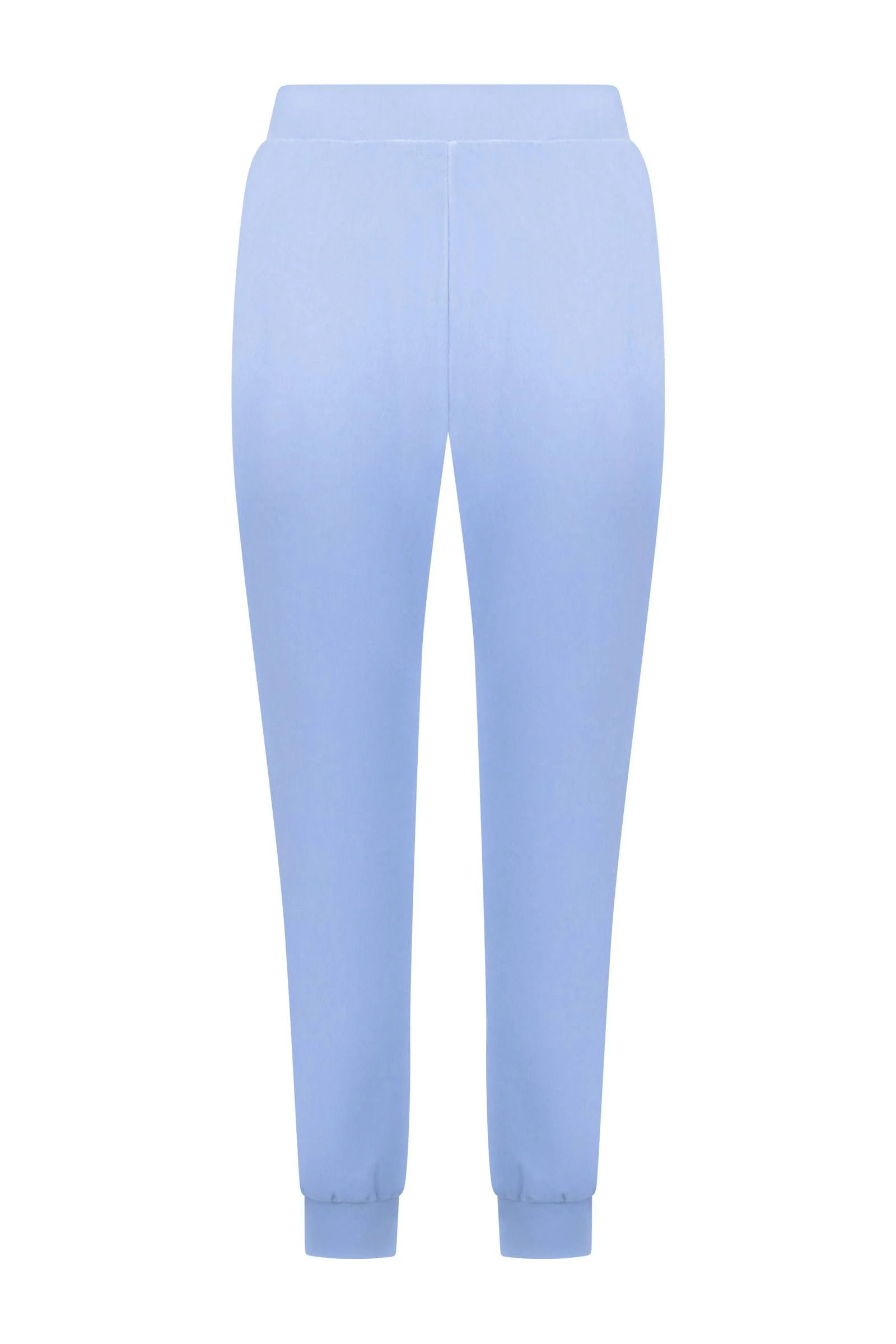 Hunkemöller fluwelen loungebroek blauw