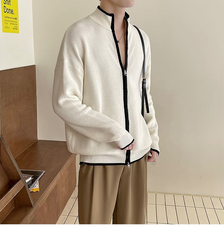 Phoneus - Mock Neck-ritscardigan