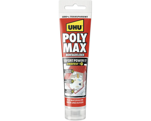 UHU POLY MAX Instant Power Montagelijm 115 g