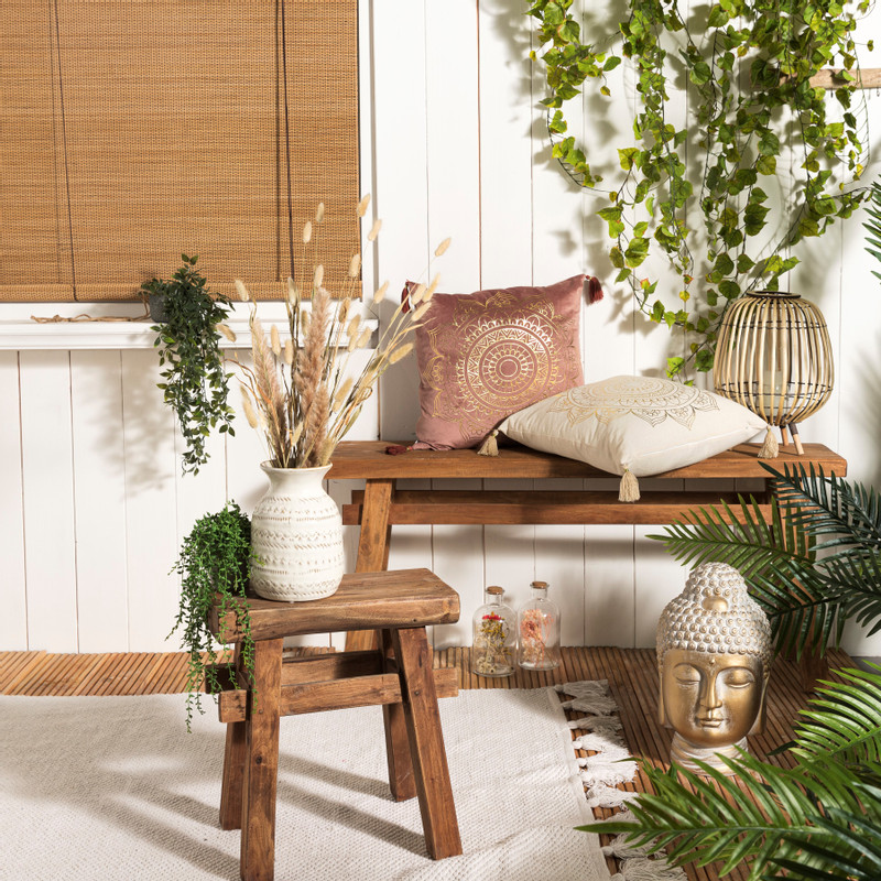 Handmade krukje Ubud - recycle hout - 45x27x45 cm