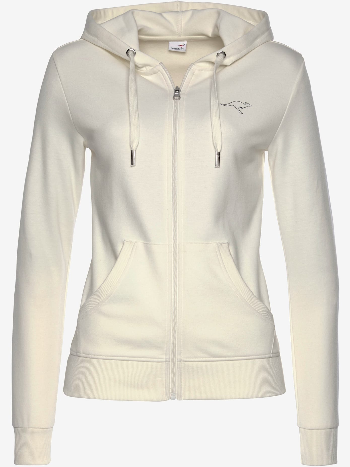 Veste sweat à capuche avec cordon de serrage