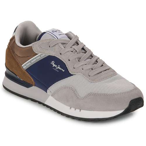 Pepe jeans - LONDON URBAN M - Gris / Marine / Marron