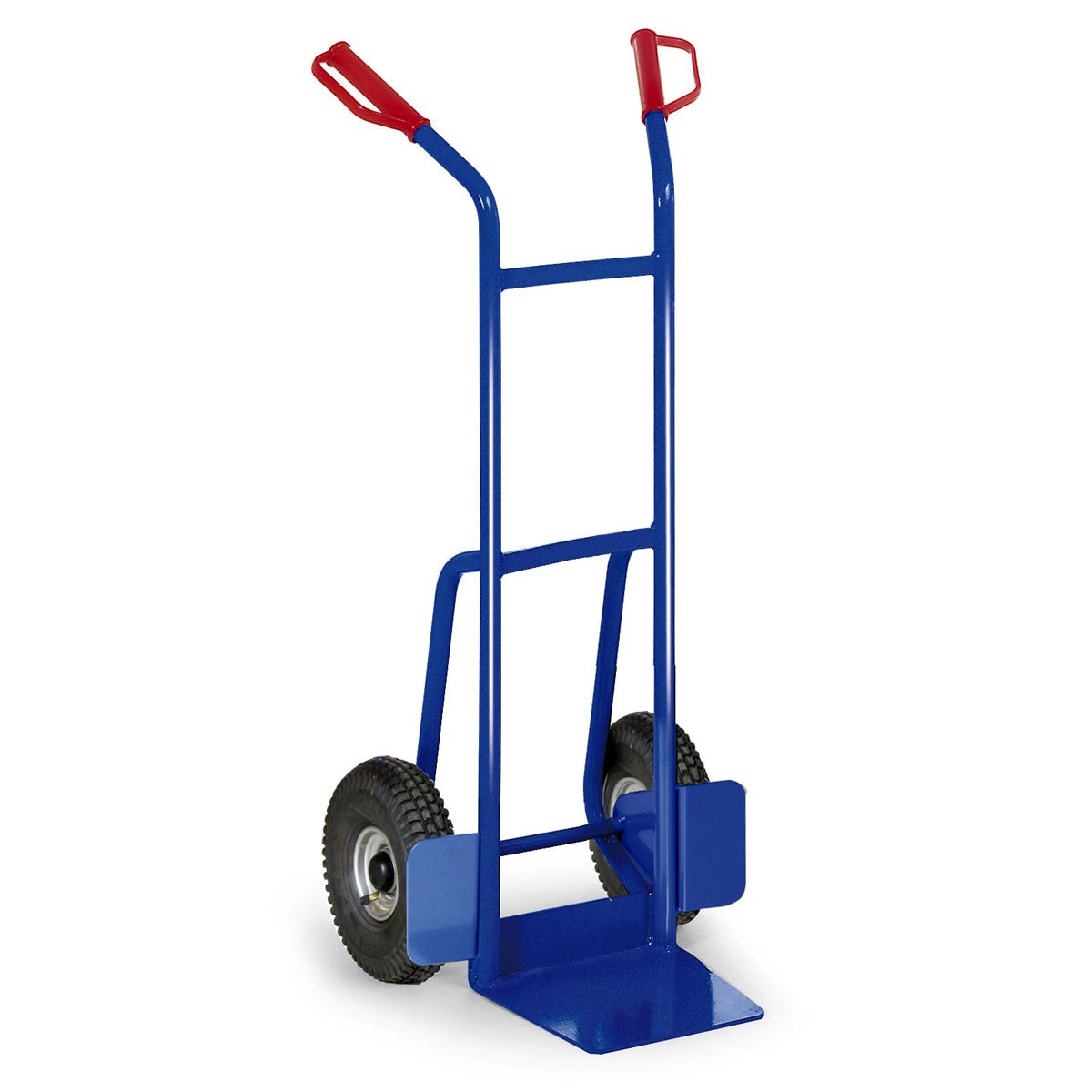 Protaurus stalen buisstapelwagen, 200 kg draagvermogen, rollagers, pneumatisch, 250x85mm