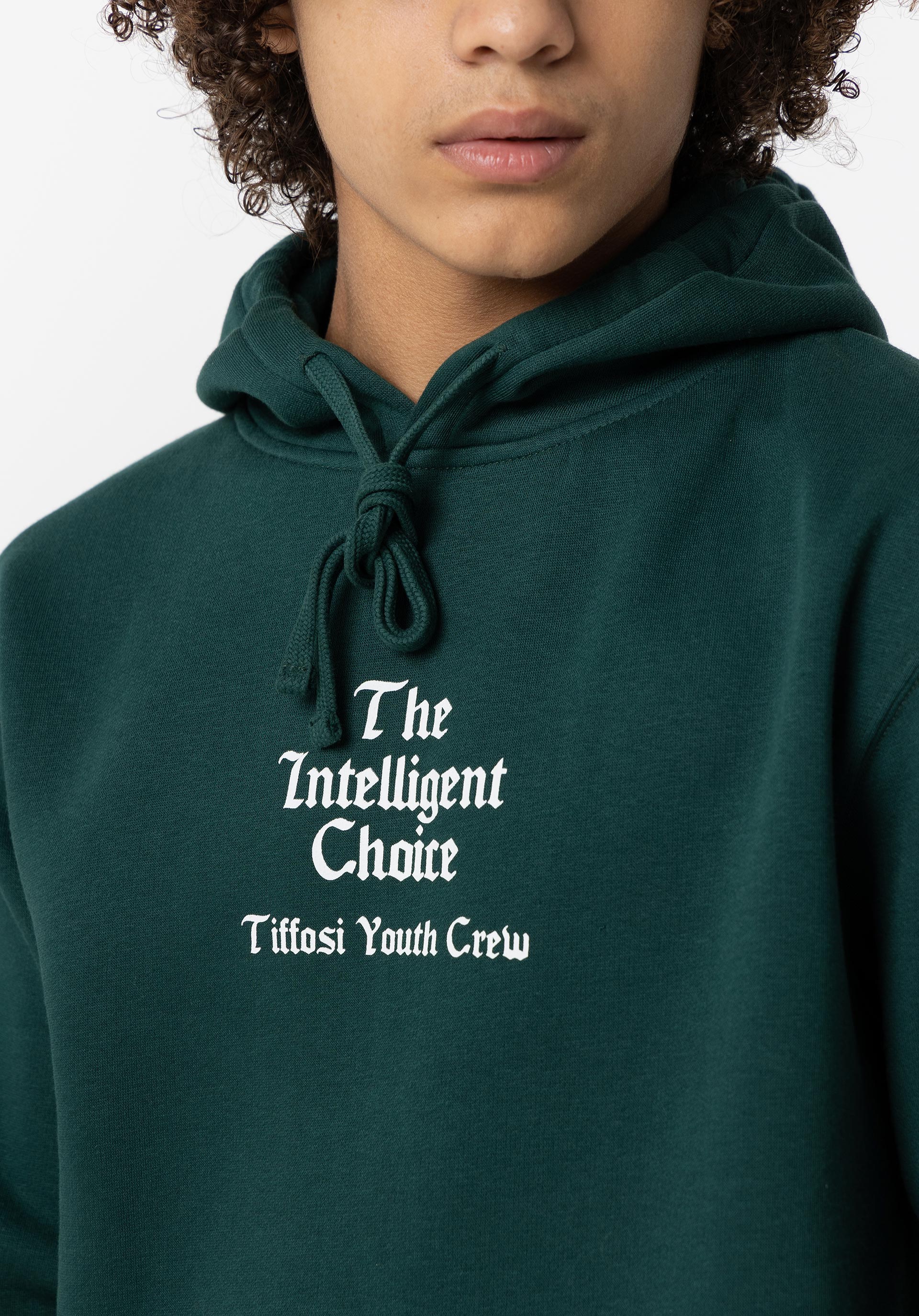 Hoodie com Estampado Frontal
