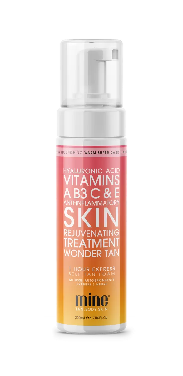 Minetan Wonder Tan Self Tan Foam - 200 ml.