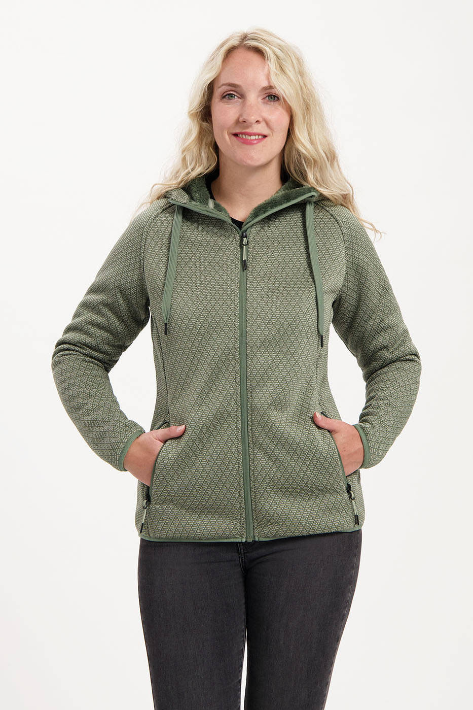 Kjelvik outdoor vest Eloise lichtgroen