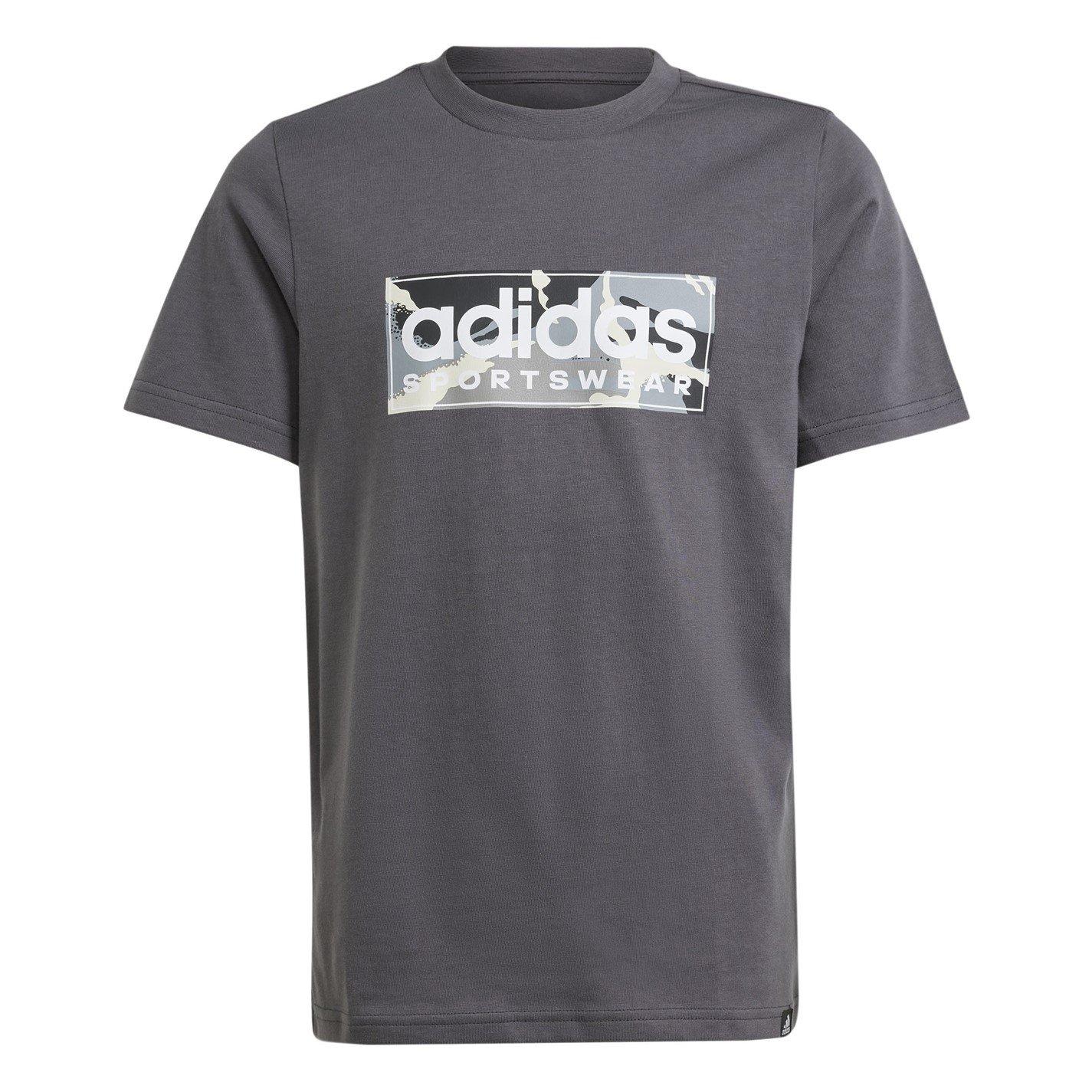adidas Logo T Shirt Junior