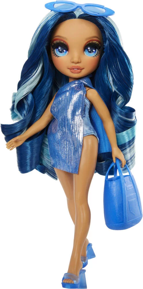 RAINBOW HIGH SWIM ET STYLE POUPEE MANNEQUIN 27 CM - SKYLER BLEU