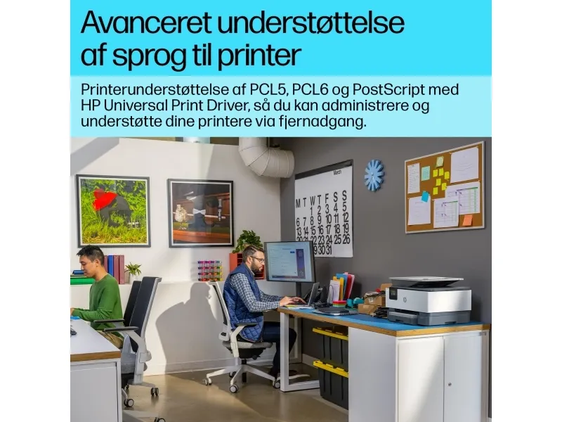 HP Officejet Pro 9120b All-in-One - Multifunktionsprinter - farve - blækprinter - Legal (216 x 356 mm) (original) - A4/Legal (medie) - op til 19 spm (kopiering) - op til 20 spm (udskriver) - 250 ark - 33.6 Kbps - USB 2.0, LAN, Wi-Fi(n), USB vært