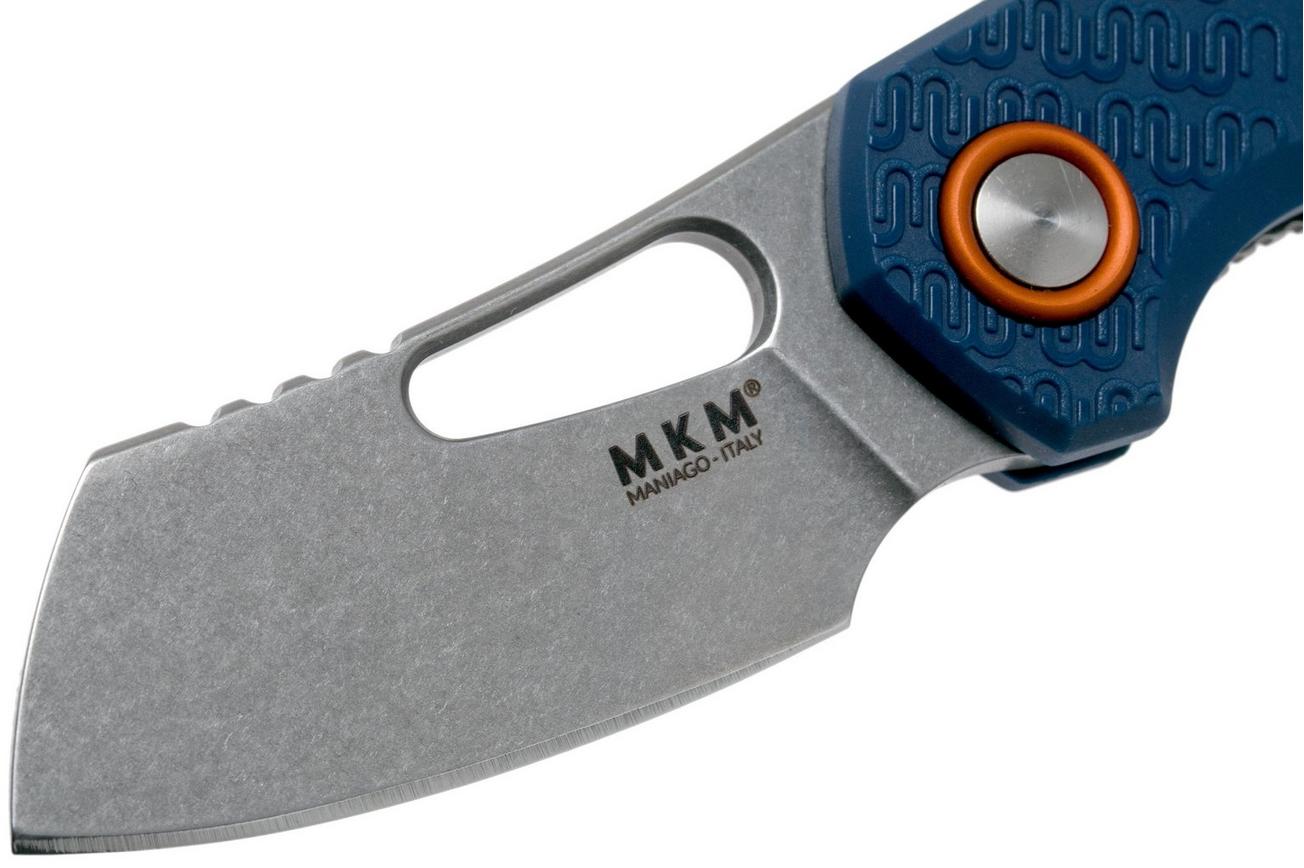 MKM Isonzo FX03-2PBL Cleaver Blue FRN zakmes, Jesper Voxnaes design