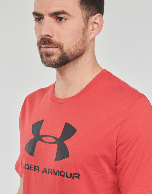 Under Armour - SPORTSTYLE LOGO SS - Rouge / Noir / Noir