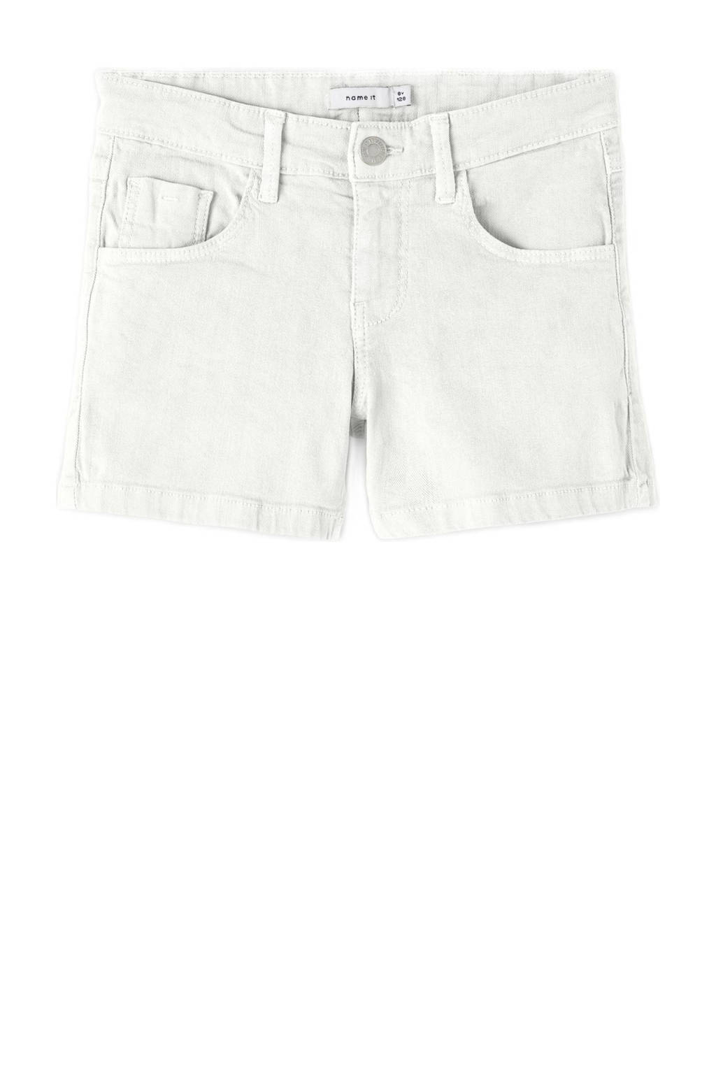 NAME IT regular fit short NKFROSE wit
