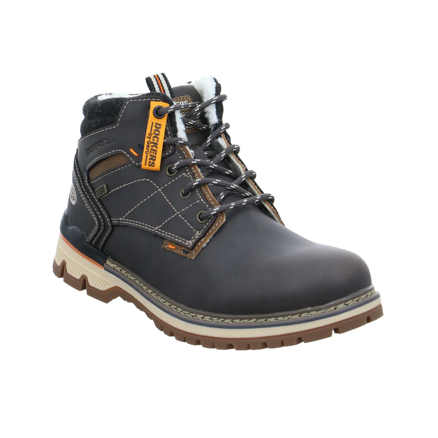 DOCKERS Winter-Boots Beige Lederimitat