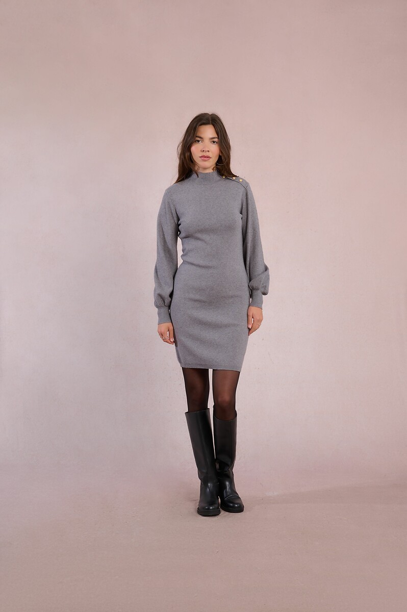 MOLLY BRACKEN<br>Camisa Jigsaw com mangas bufantes
