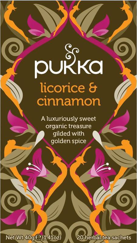Pukka Thee Licorice Cinnamon 20 zakjes