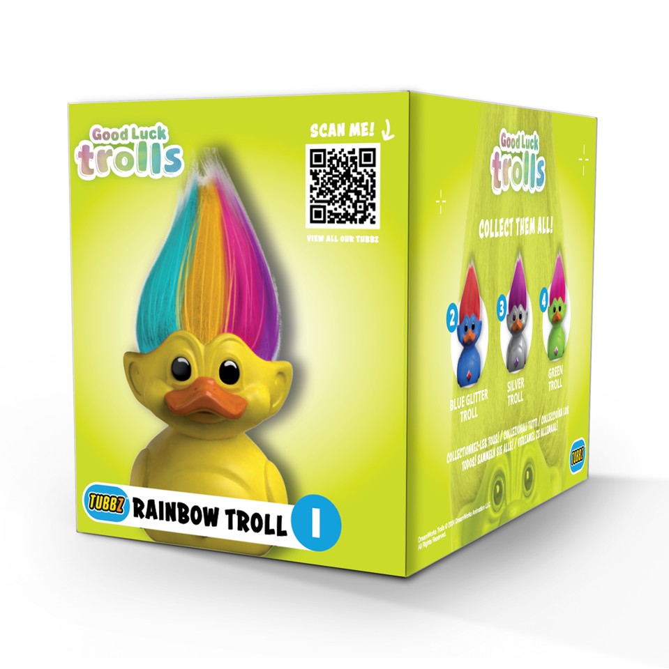 Numskull - Trolls Tubbz BOXED Rainbow