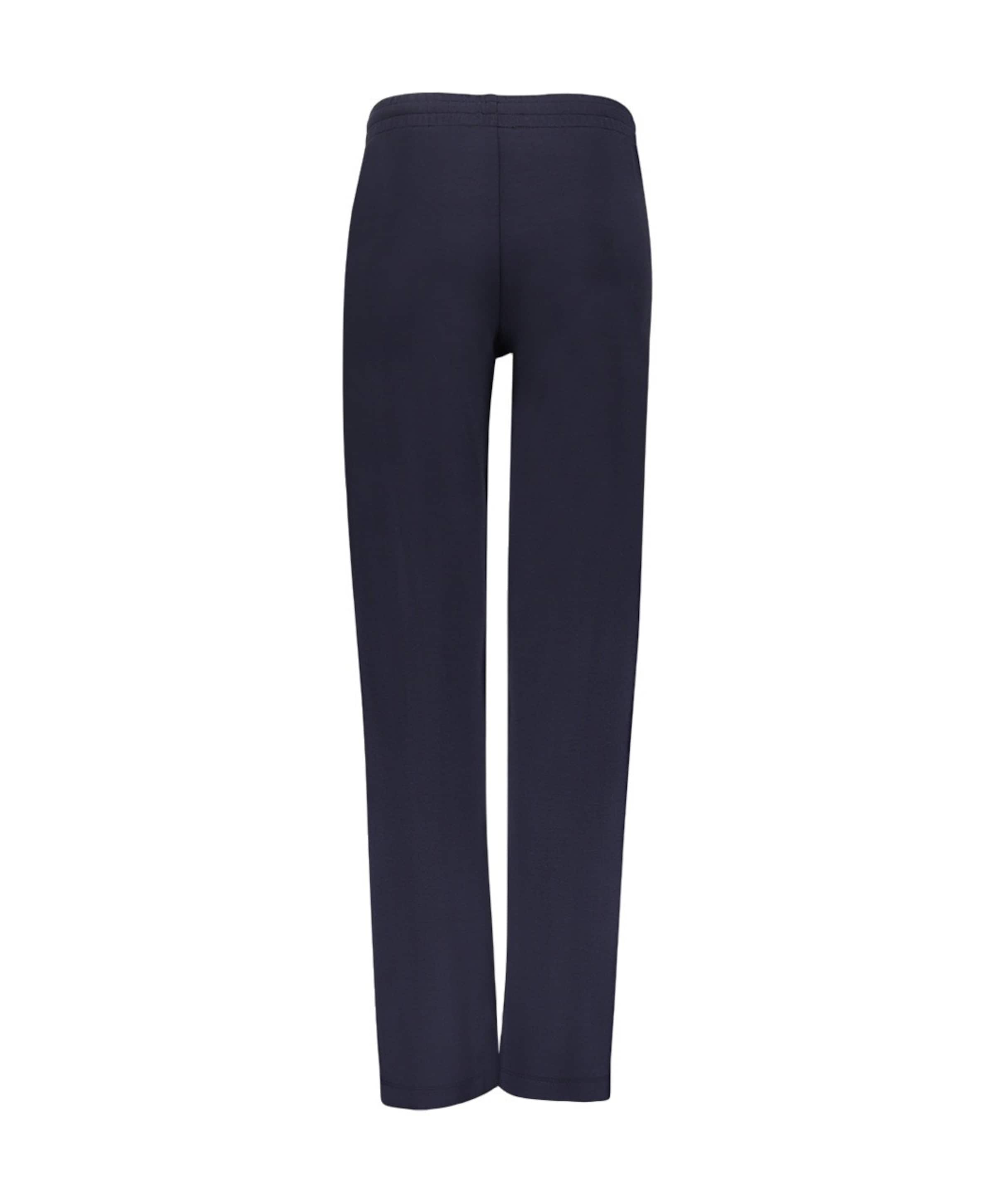 Geisha Trackpants buttons meisjes broek blauw