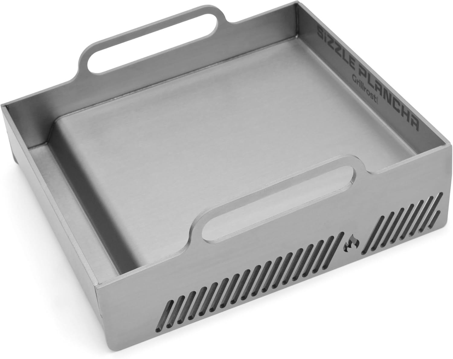 Grillrost.com Das Original Sizzle Plancha Weber und Napoleon - passend für Seitenbrenner und Sizzle Zone