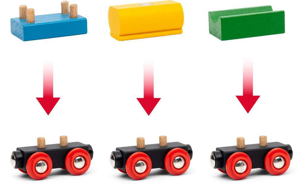 BRIO Spiel 65 Jahre Holzeisenbahn Jubiläums-Zugset